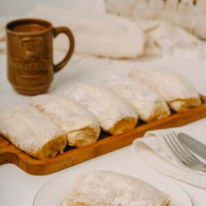BUTTERED CHEESE ROLLS